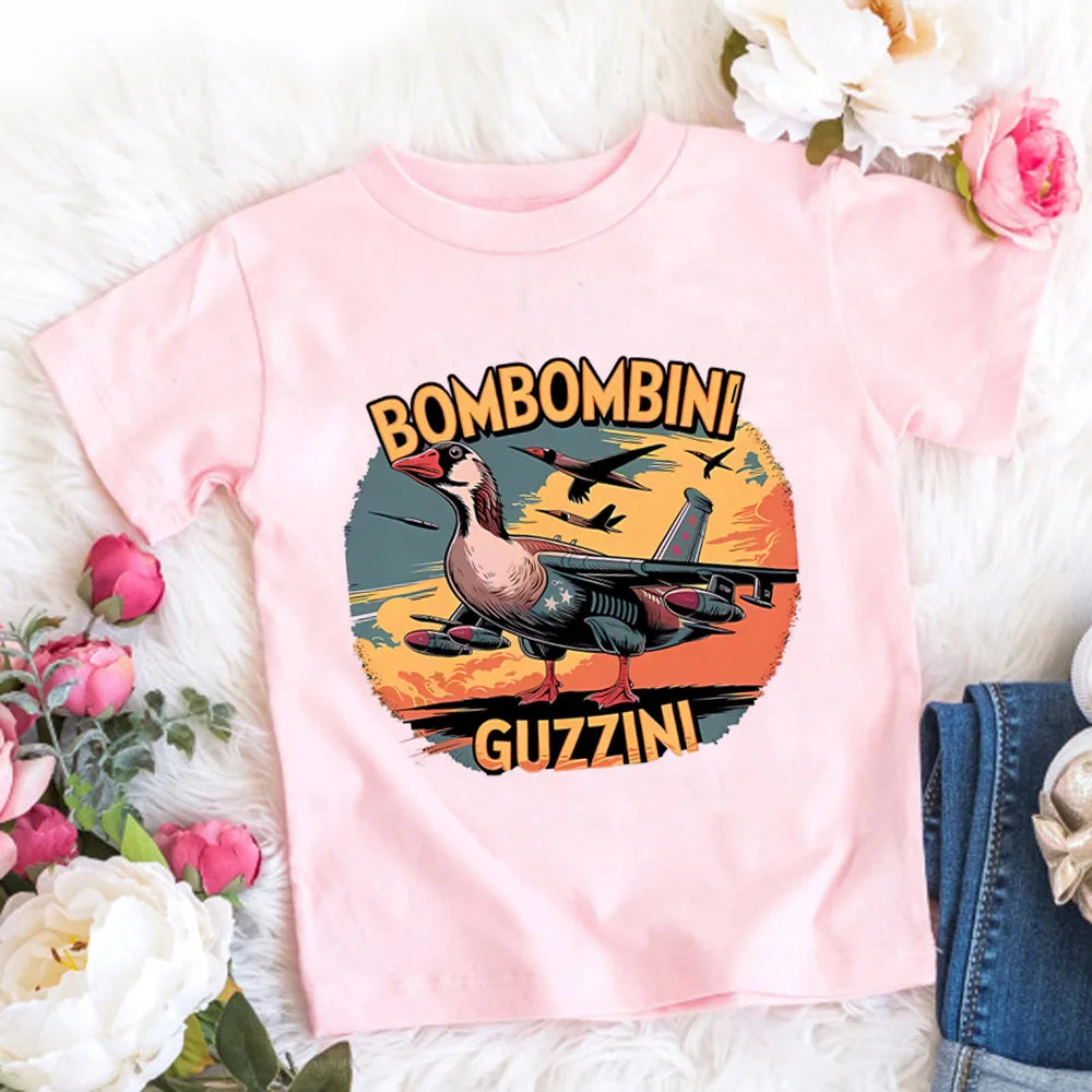 Dětské triko s potiskem Italian Brainrot
