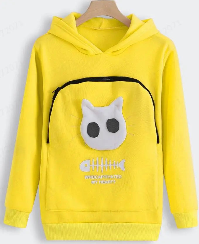 Unisex mikina s kapsou pro psy