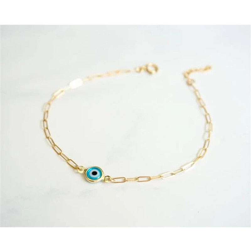 Jednoduchý náramek Evil eye