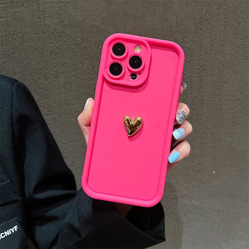 Kryt na IPhone se srdíčkem