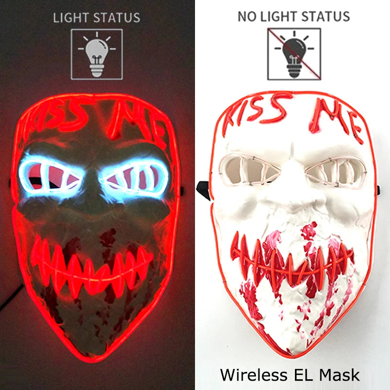 Neonová Led maska