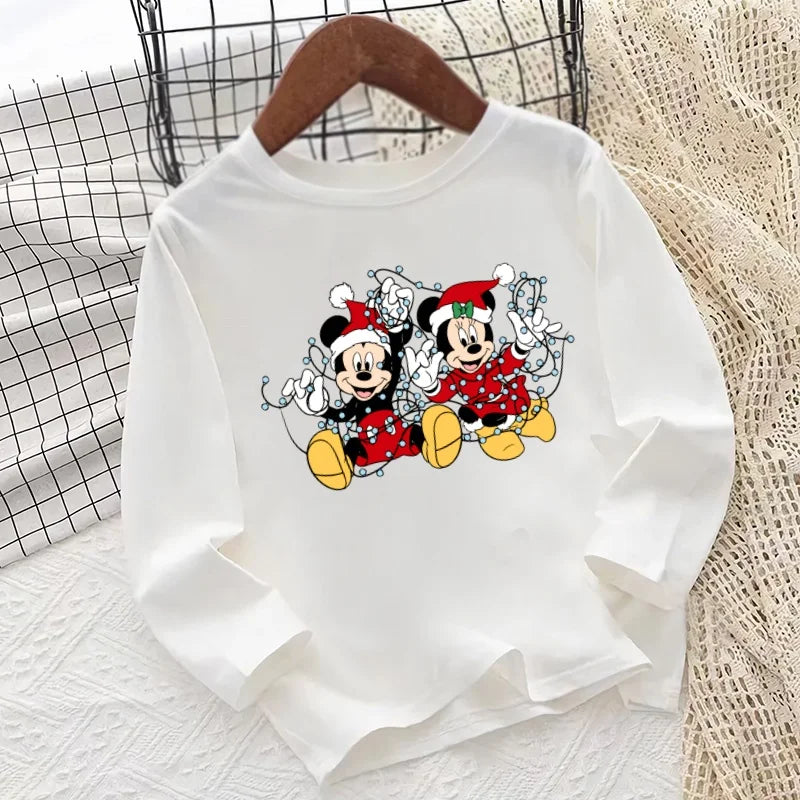 Dětské vánoční triko Mickey