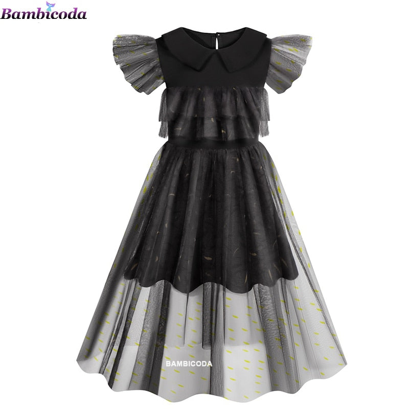 Dívčí kostým Wednesday