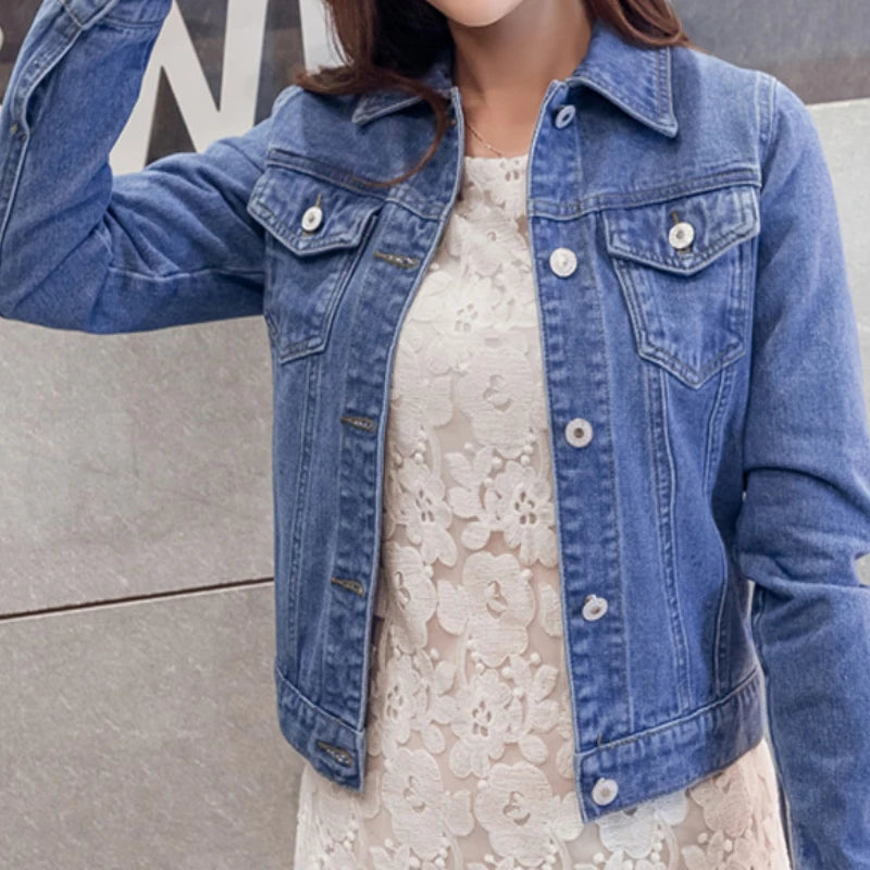 Dámská denim bunda