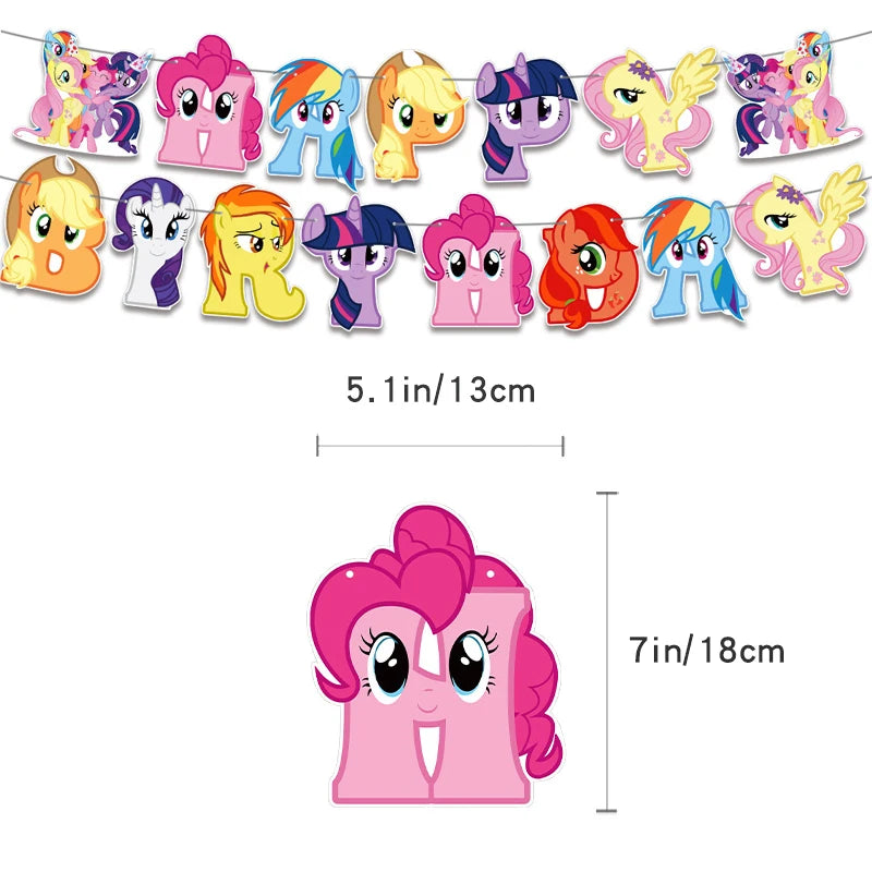 Doplňky na oslavu My Little Pony