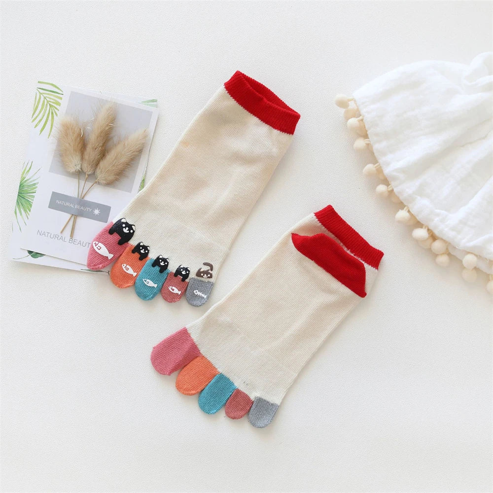 Vtipné prstové ponožky