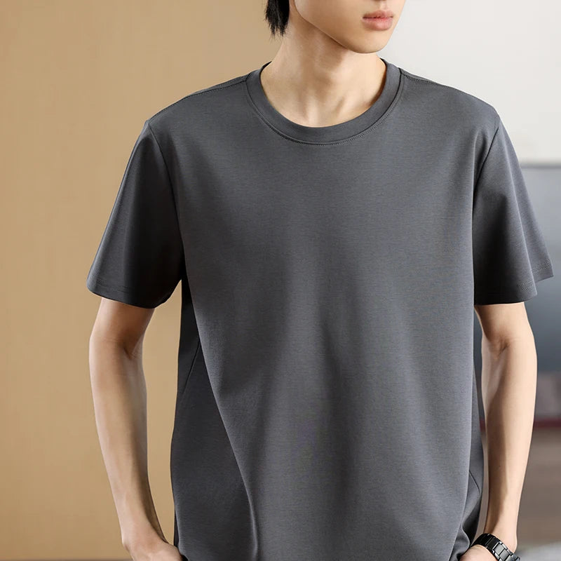 Pánské bavlněné triko s krátkým rukávem