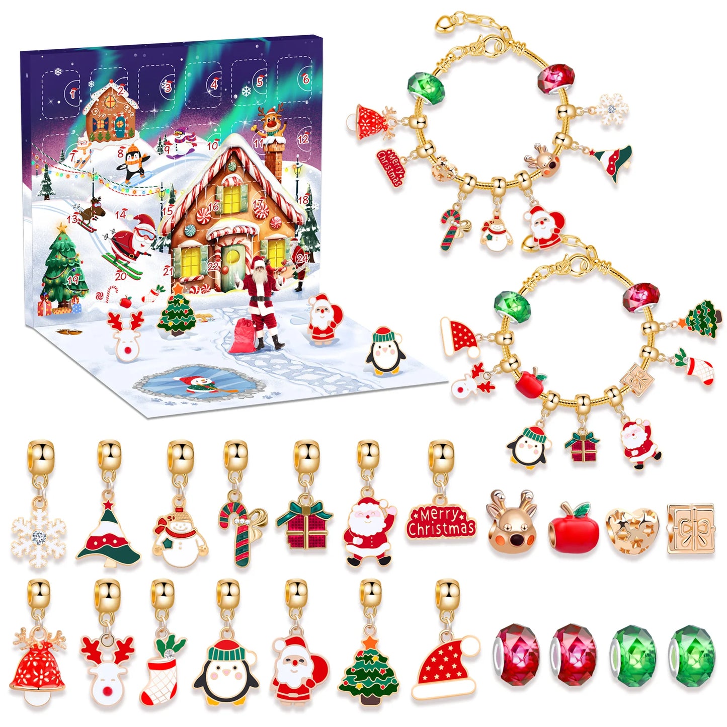 Adventní kalendář Vánoční šperky