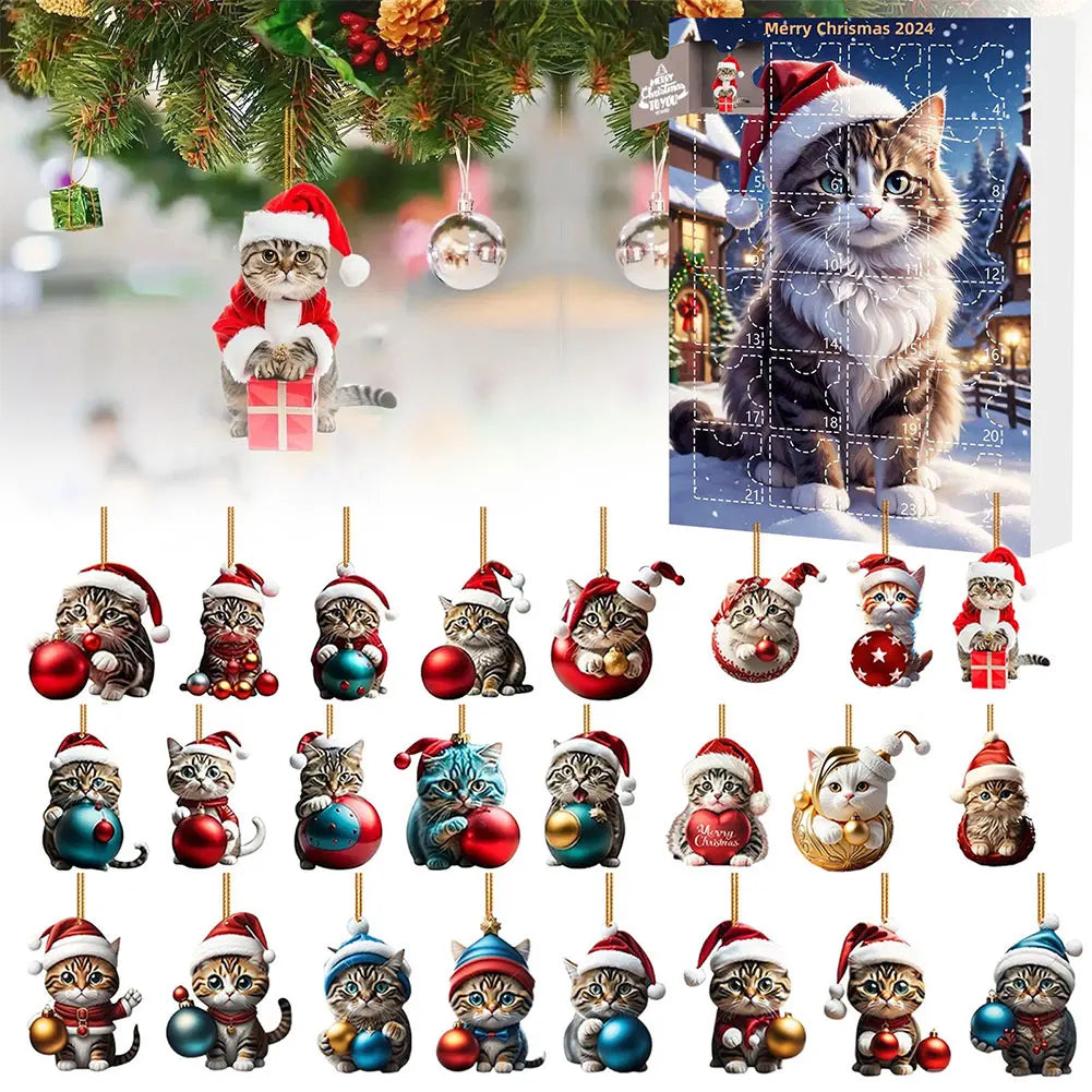 Adventní kalendář s jezevčíkem