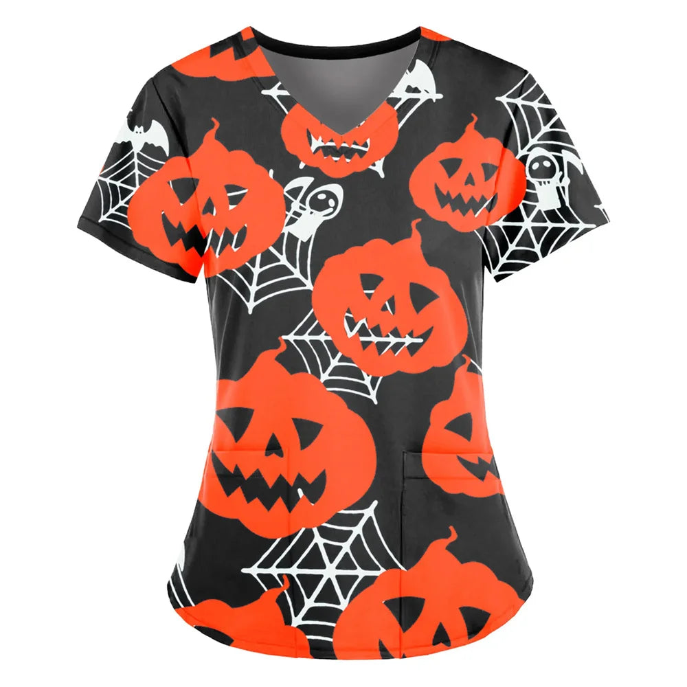 Dámské triko se vzorem Halloween