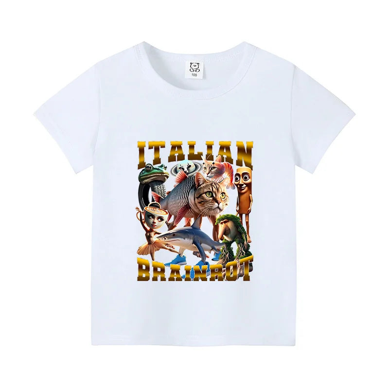 Dětské triko Italian Brainrot