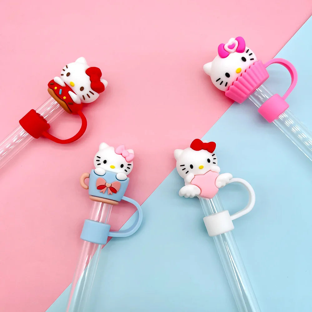 Hello Kitty doplněk na Stanley cup brčka