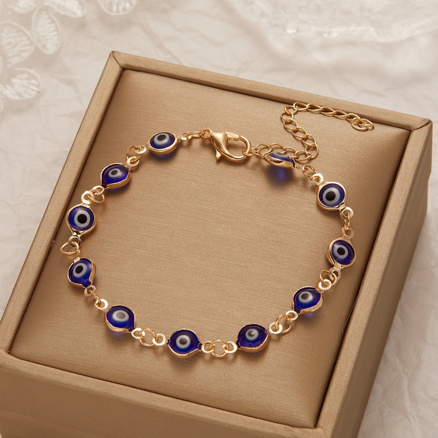 Jednoduchý náramek Evil eye