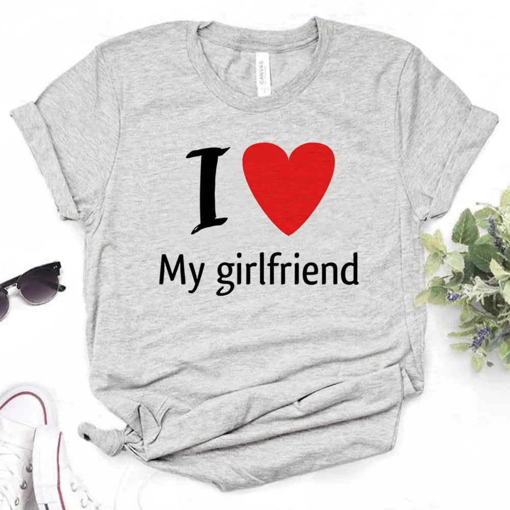 Unisex triko i Love My Girlfriend