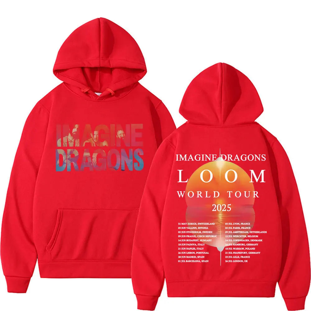 Unisex mikina Imagine Dragons Loom s kapucí