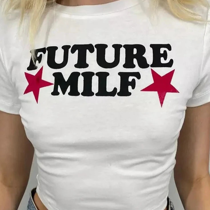 Dámský croptop Future milf