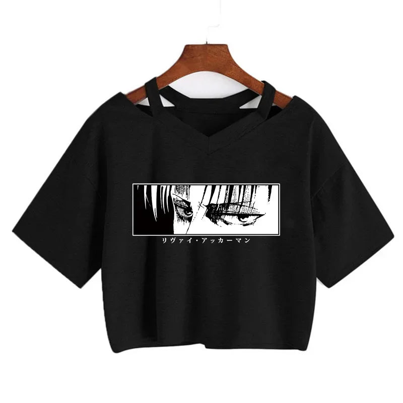 Dámský Anime croptop