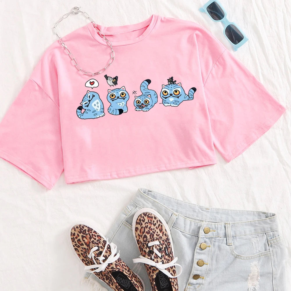 Dámský croptop Demon Hunters