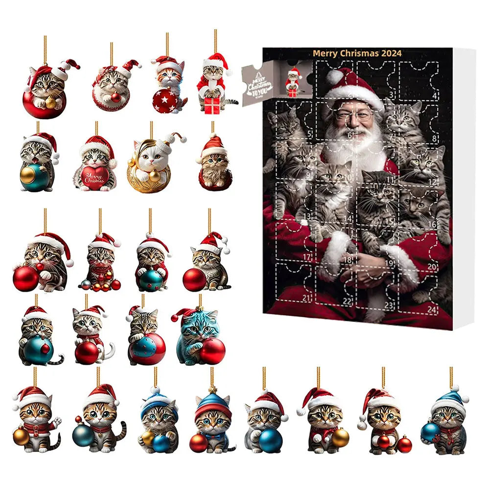 Adventní kalendář s jezevčíkem