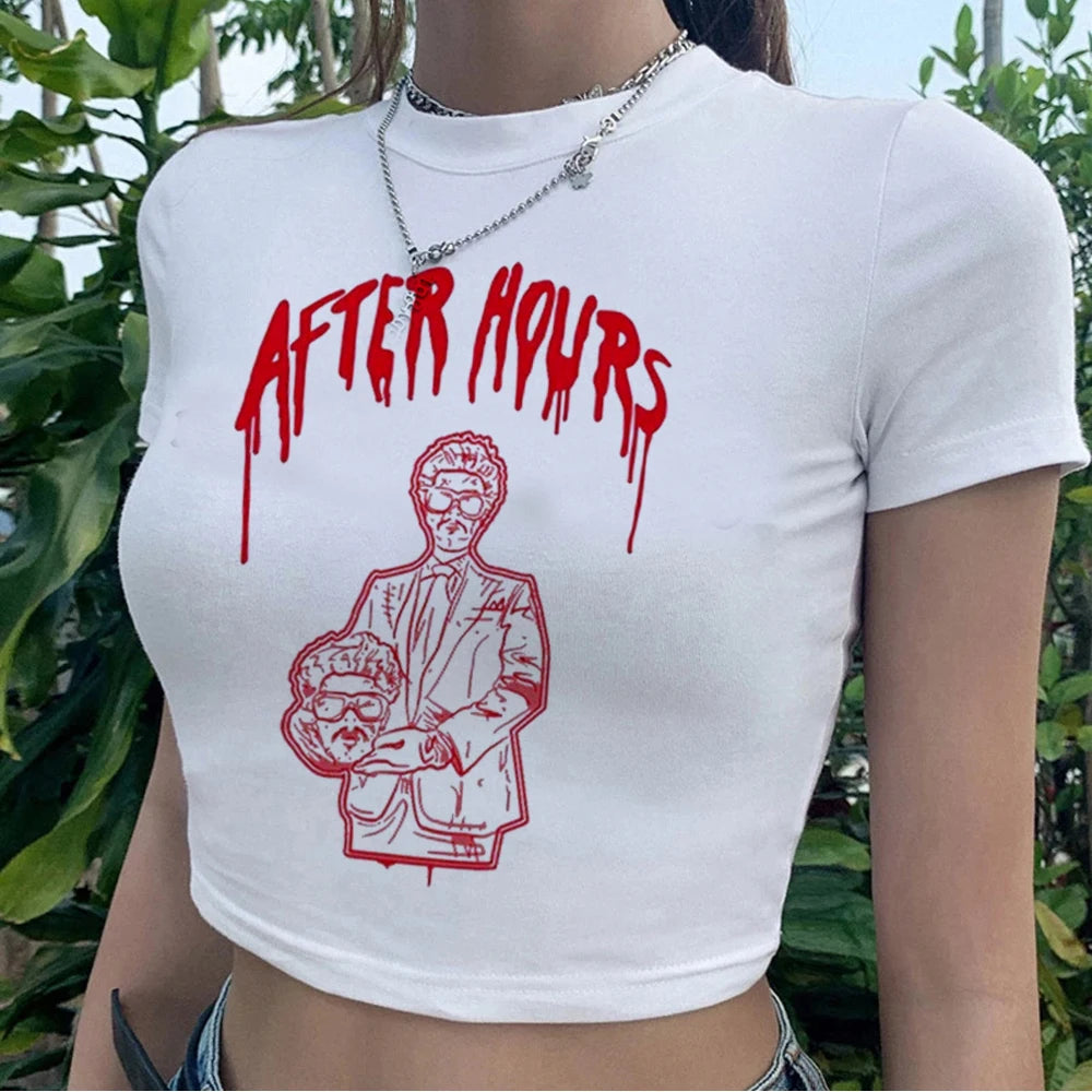 Dámský croptop The Weeknd