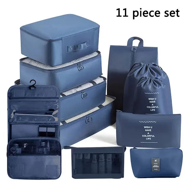 Set organizérů do kufru 11 ks