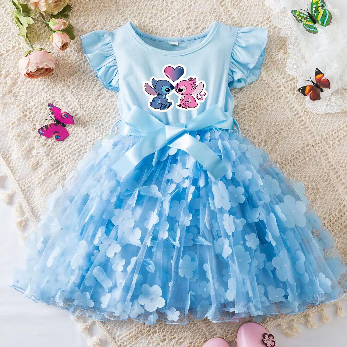Dívčí šaty Stitch