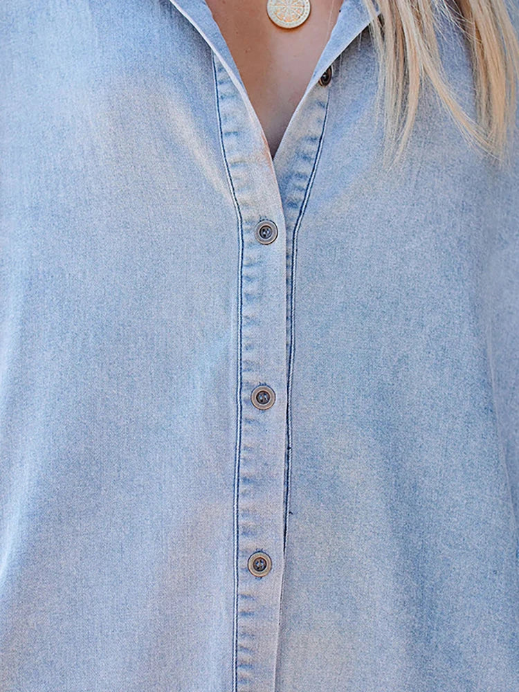 Dámské denim šaty