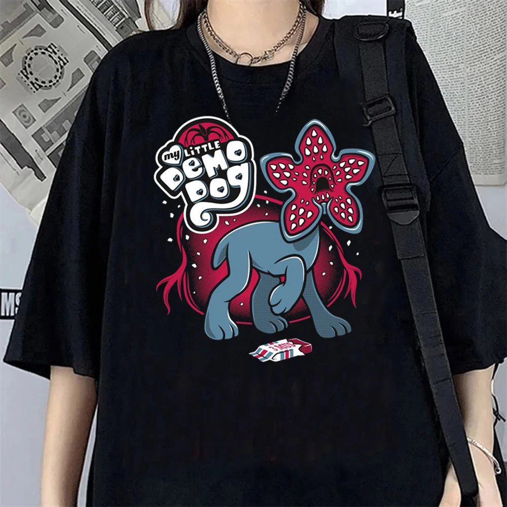 Unisex oversized triko Demogorgon