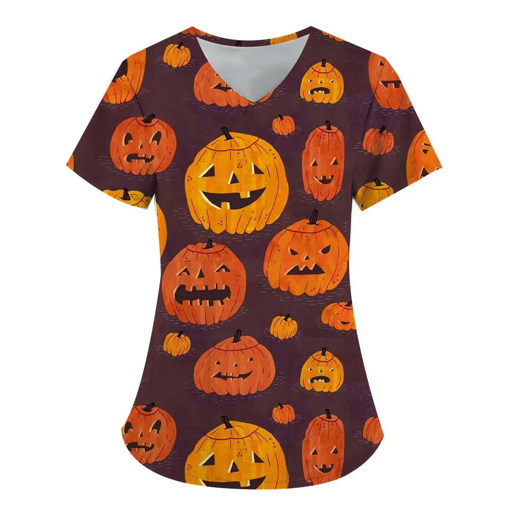 Dámské triko se vzorem Halloween