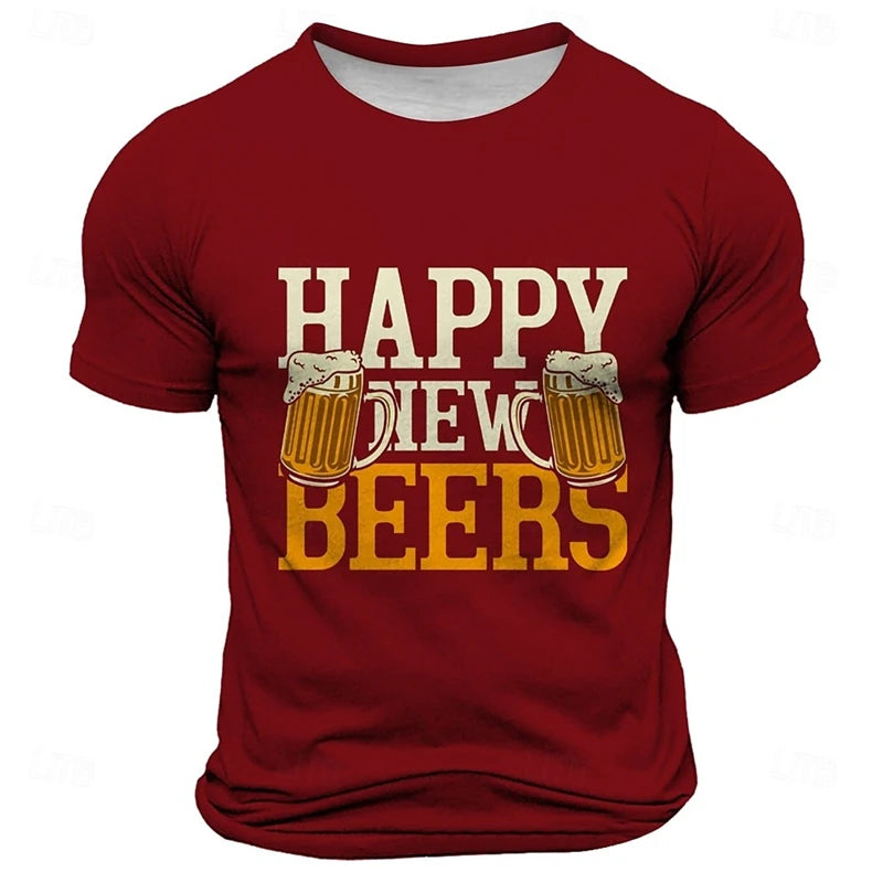 Pánské triko Happy New Beers