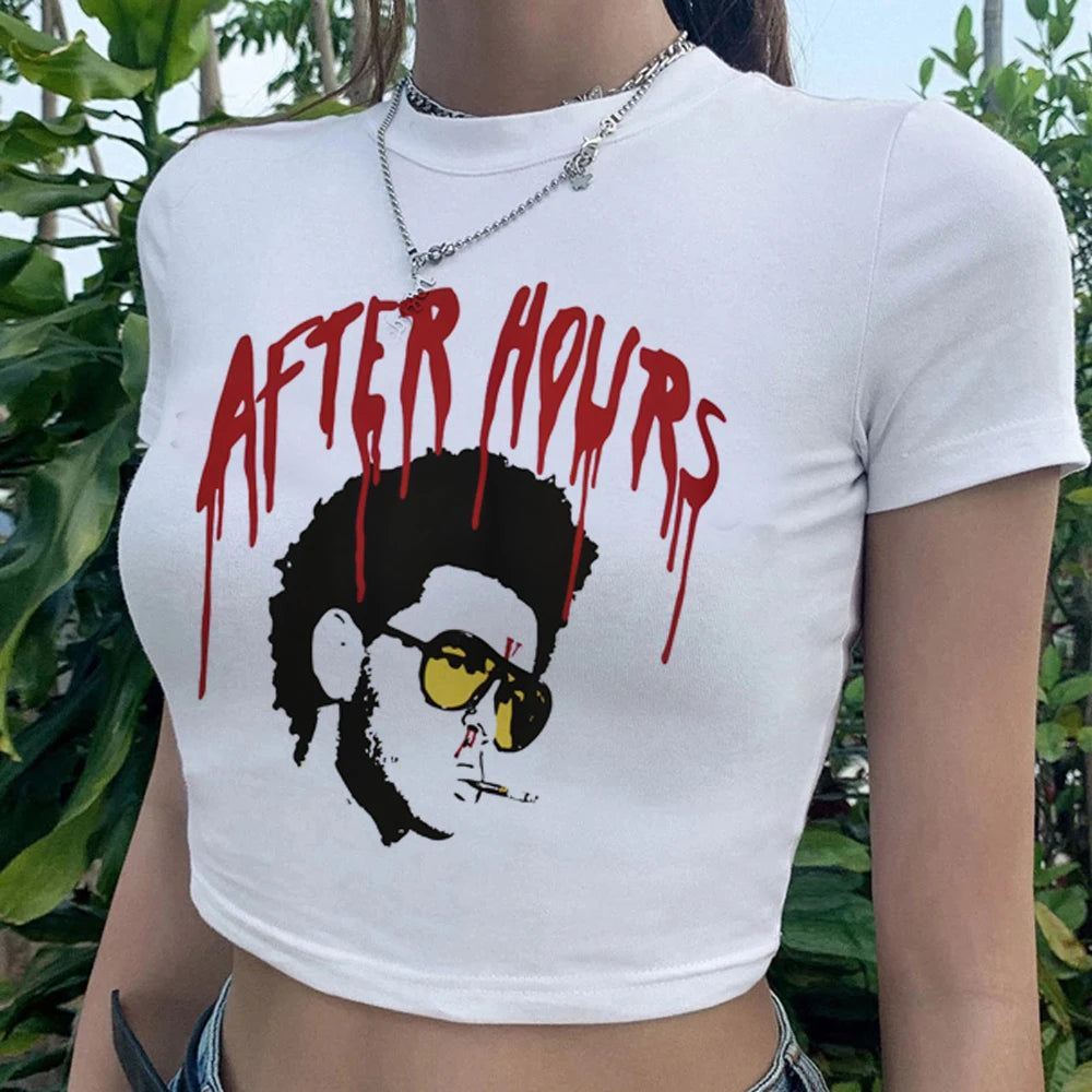 Dámský croptop The Weeknd