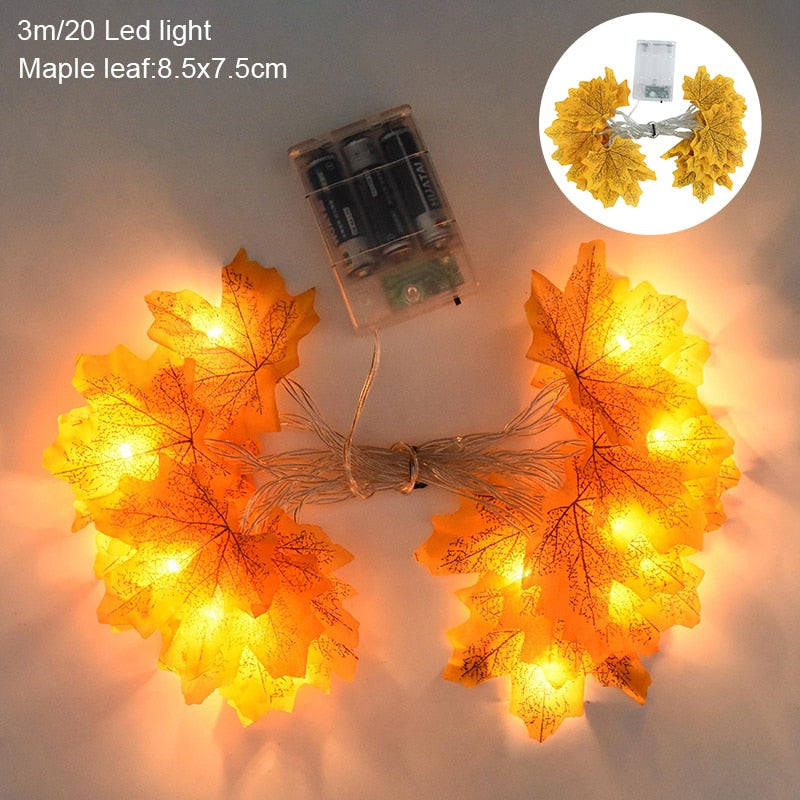 LED světla podzim