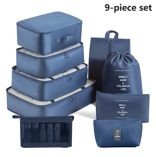 Set organizérů do kufru 11 ks