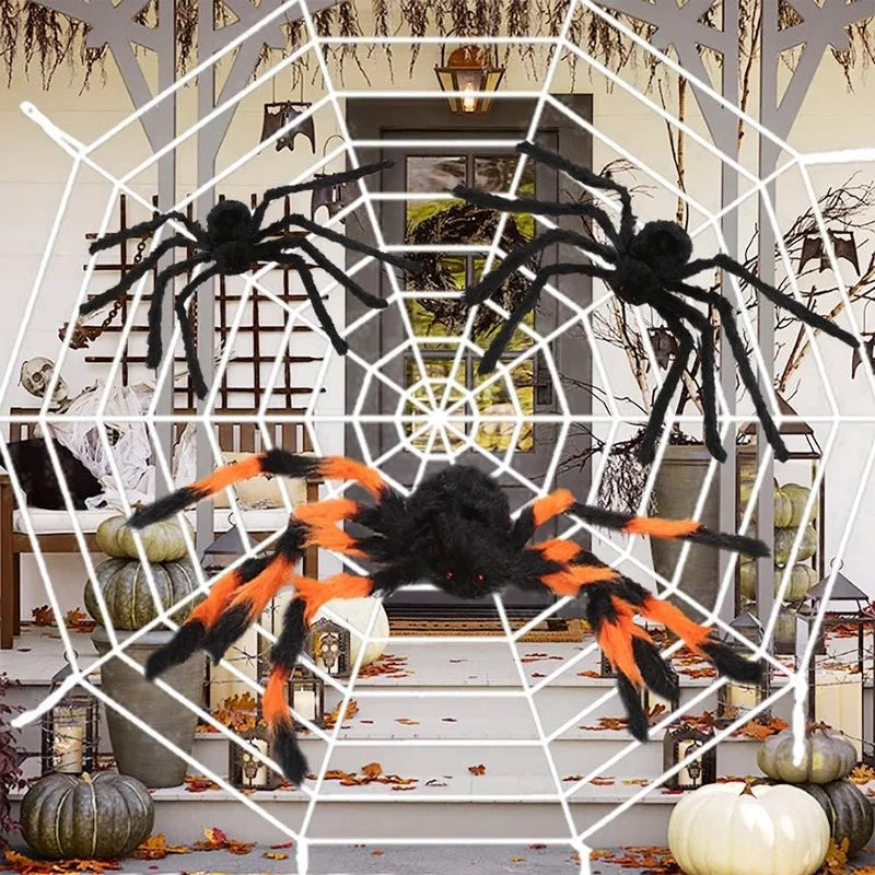Halloweenská dekorace pavouk