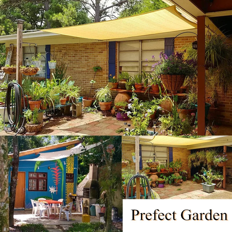 Stínící plachta na terasu či zahradu