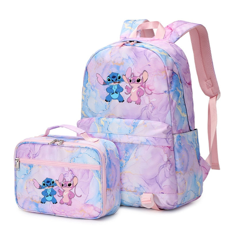 Školní batoh a taška na oběd Stitch