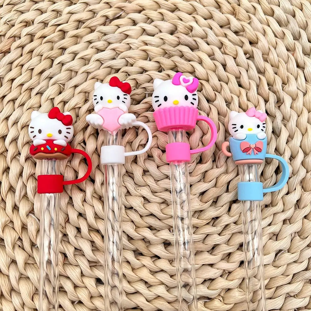 Hello Kitty doplněk na Stanley cup brčka