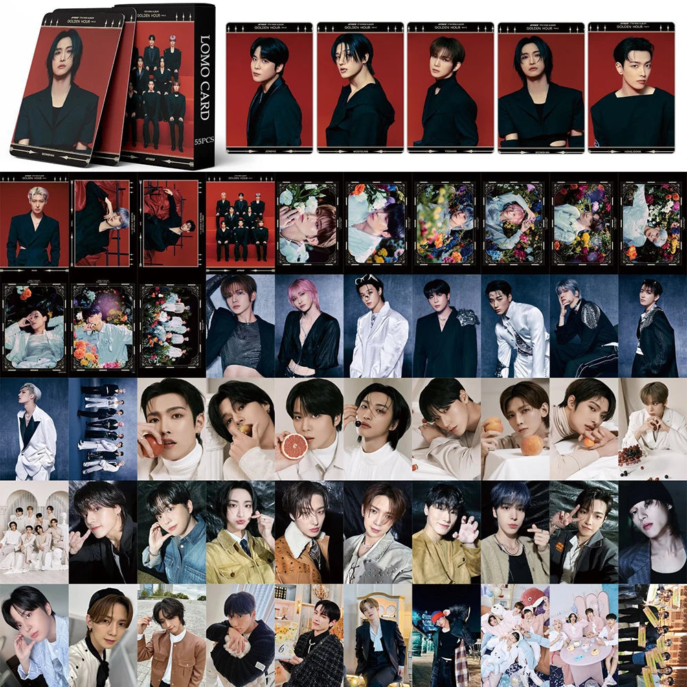 Kpop Lomo karty 55 ks