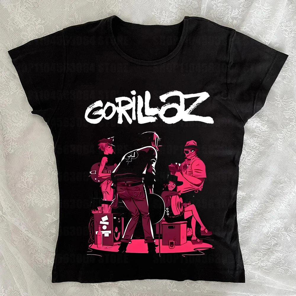 Dámské triko Gorillaz