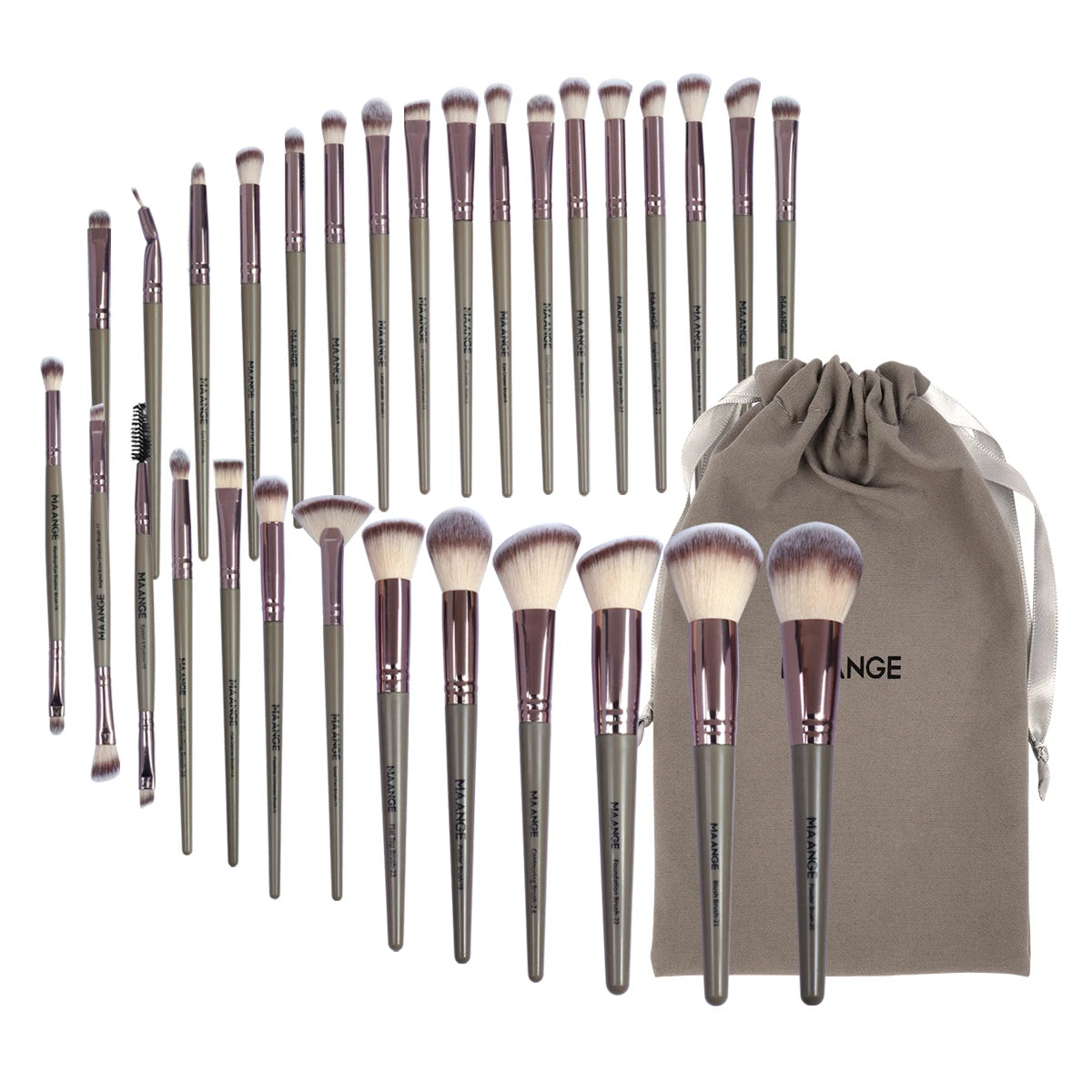 Set štětců na makeup 30 ks