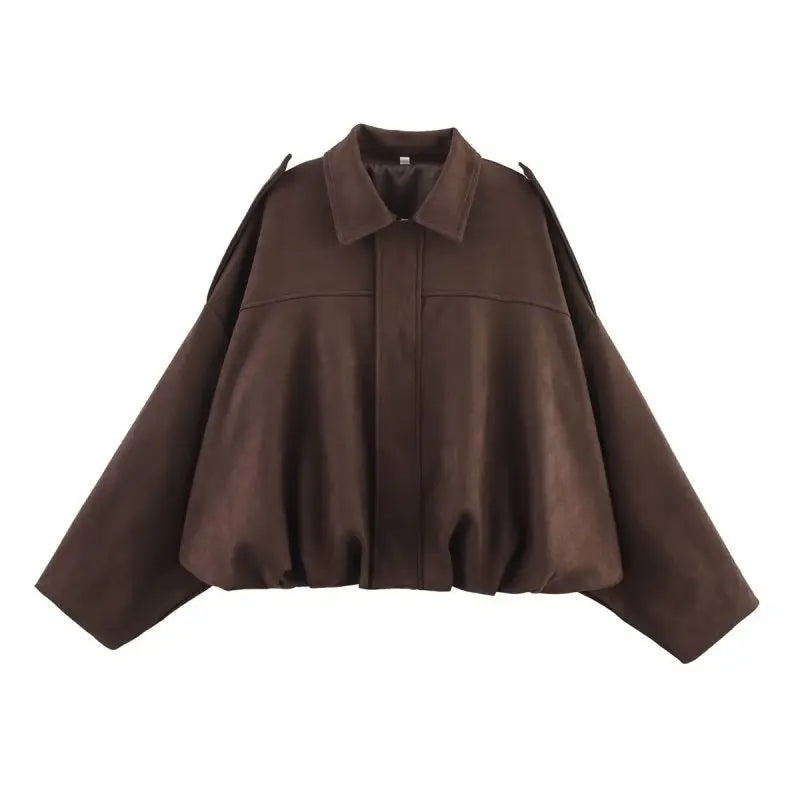 Dámská suede bunda