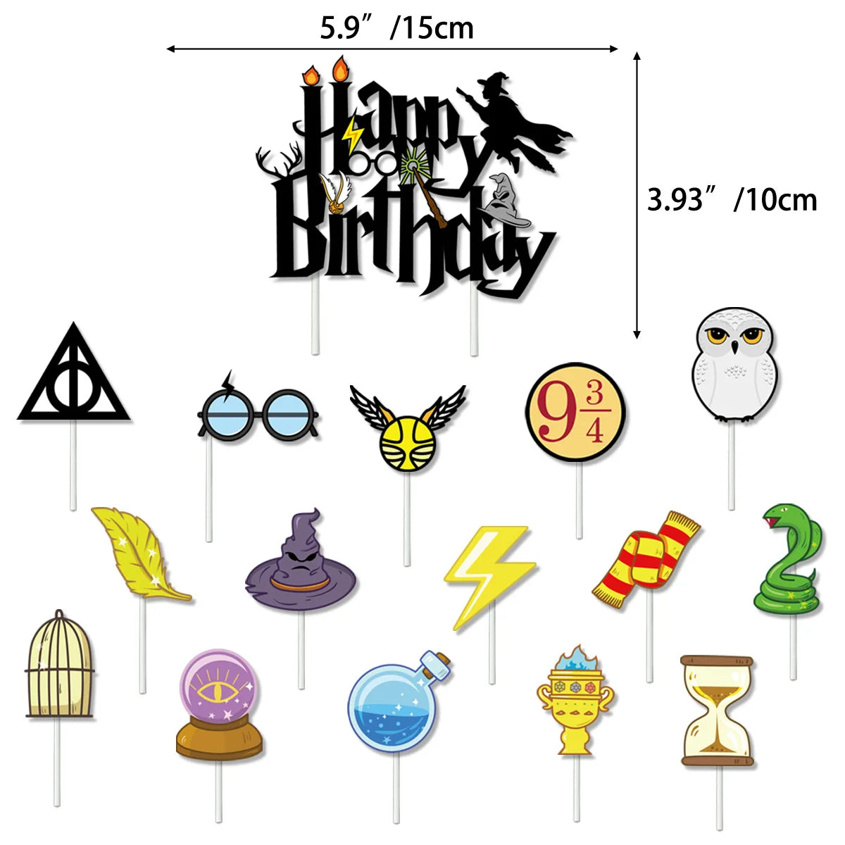 Doplňky na oslavu Harry Potter