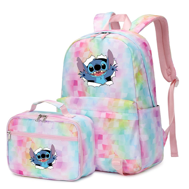 Školní batoh a taška na oběd Stitch