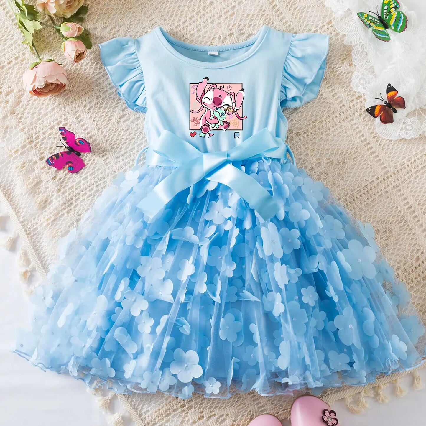 Dívčí šaty Stitch