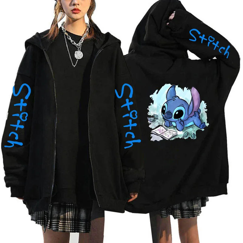 Dámská oversized mikina Stitch