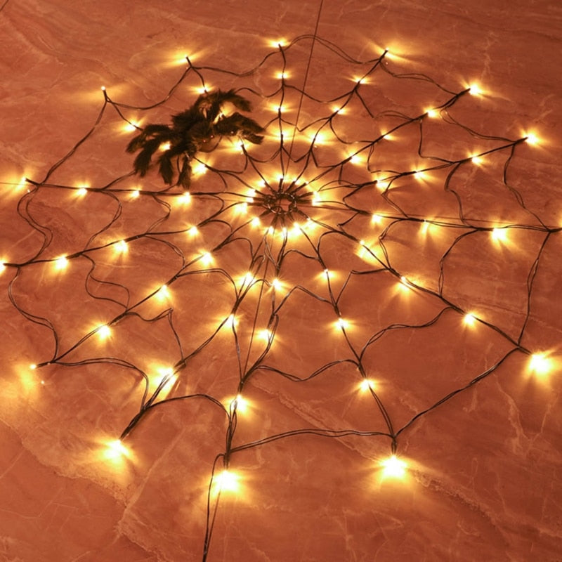 LED pavoučí síť