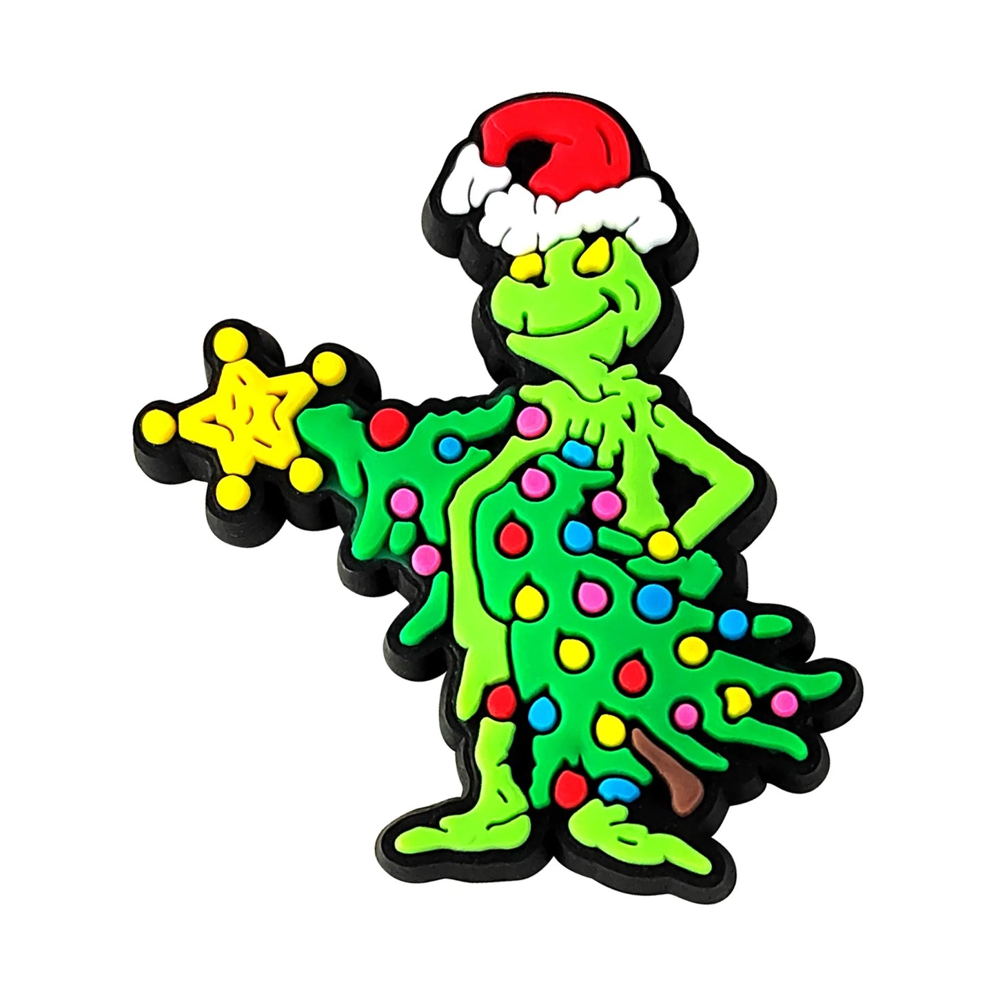Grinch doplňky na crocs