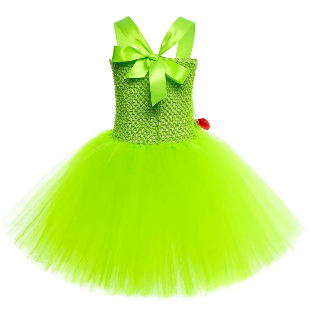 Dívčí šaty Grinch