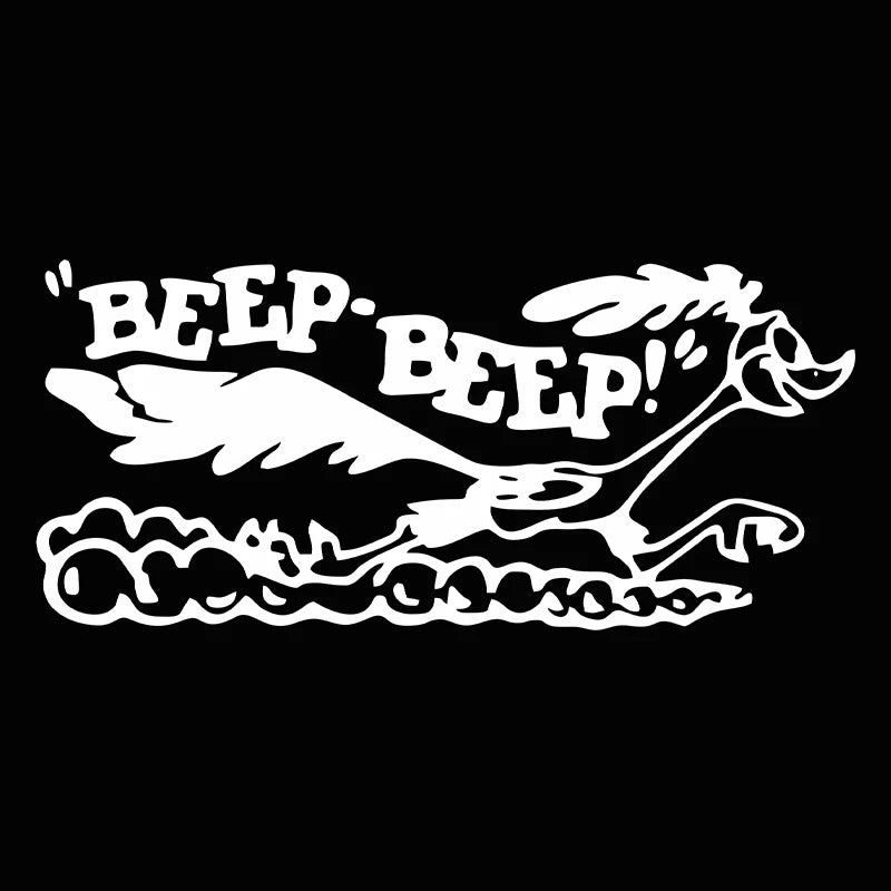 Samolepka na auto Beep