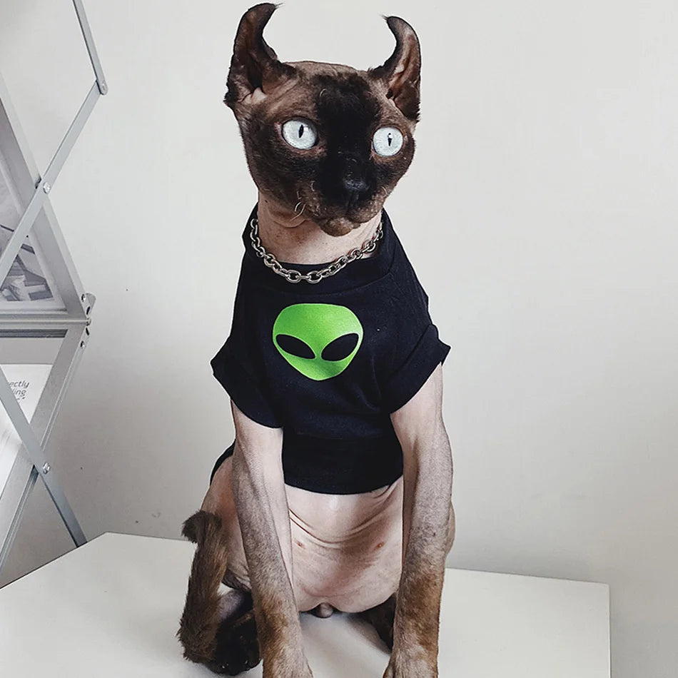 Mikina s mimozemšťanem pro Sphynx